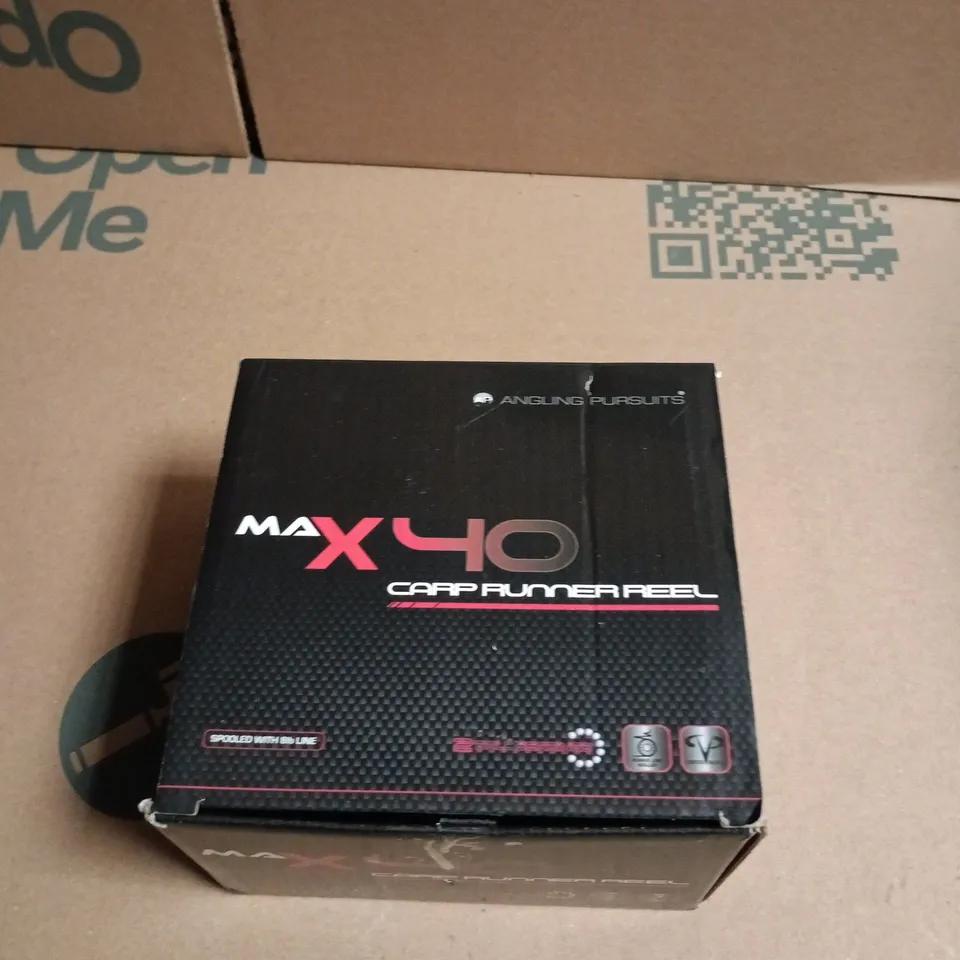 ANGLING PURSUITS MAX 40 CARP RUNNER REEL – BOXED