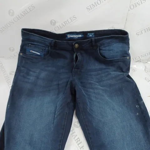TAMBRELLA STRAIGHT FIT NAVY JEANS - 34R