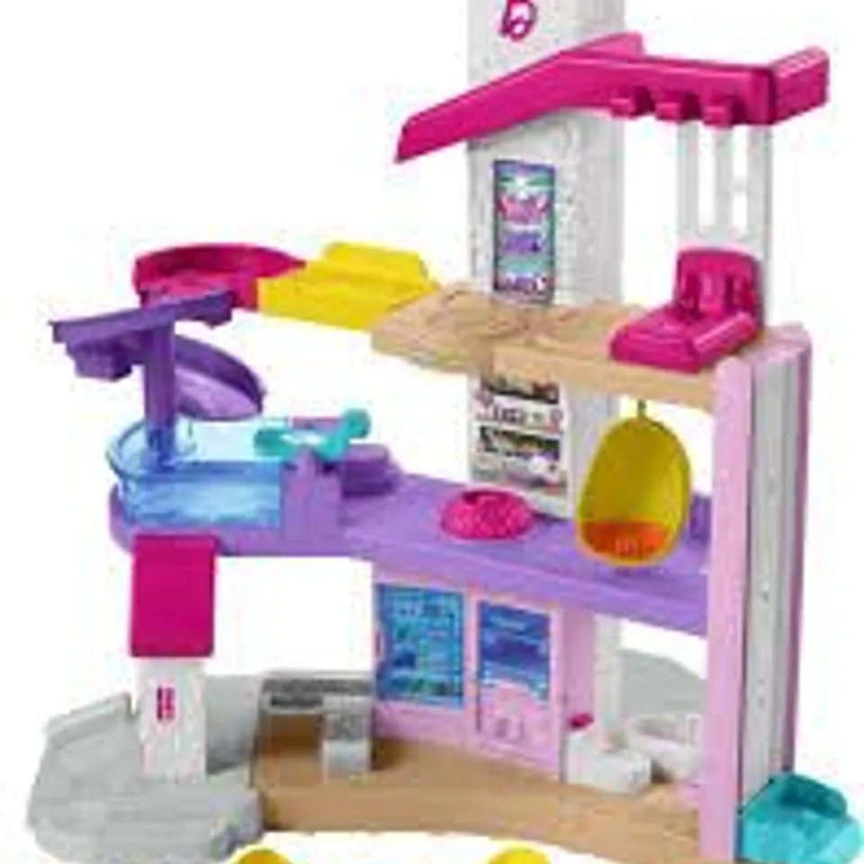 BOXED FISHER PRICE LITTLE PEOPLE BARBIE DREAMHOUSE PLAYSET