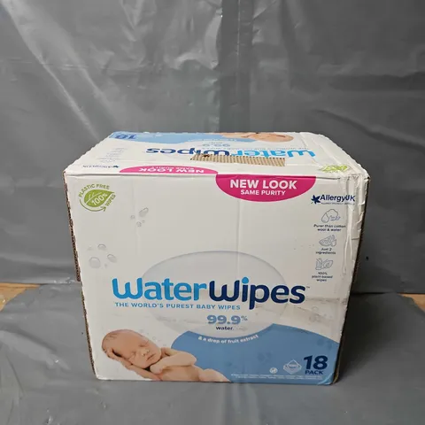 BOXED WATERWIPES - X18