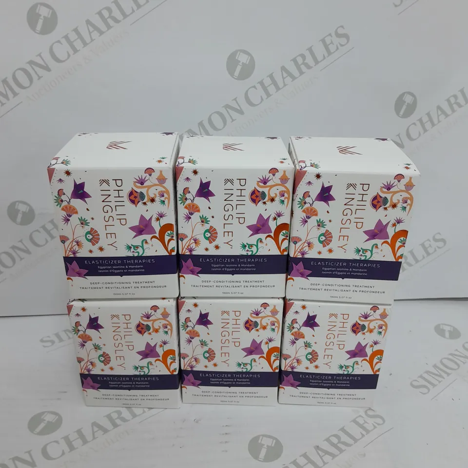 6X PHILIP KINGSLEY ELASTICIZER THERAPIES 150ML 