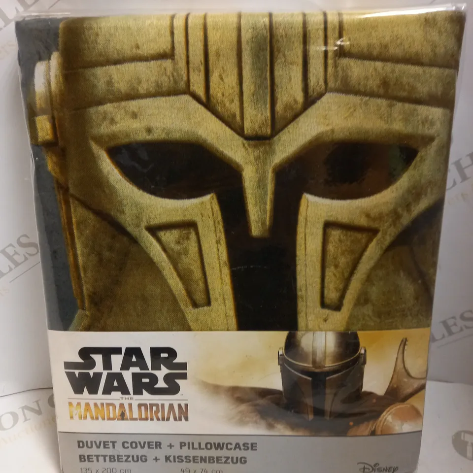 DISNEY STAR WARS THE MANDALORIAN DUVET SET - SINGLE