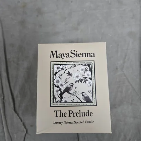 MAYASIENNA THE PRELUDE LUXURY NATURAL SCENTED CANDLE – BOXED