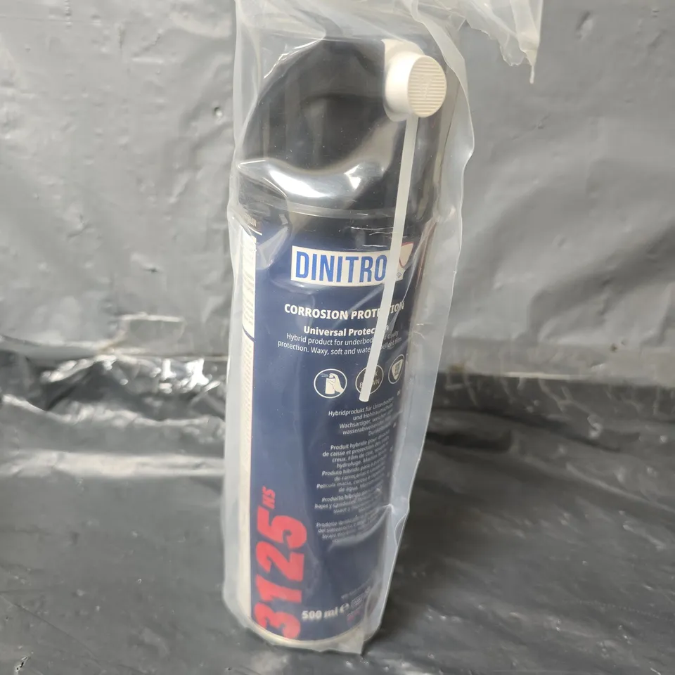 TOTE OF APPROX 8 DINITROL 3125 HS - WAX BASE UNIVERSAL CORROSION PROTECTION SPRAYS 