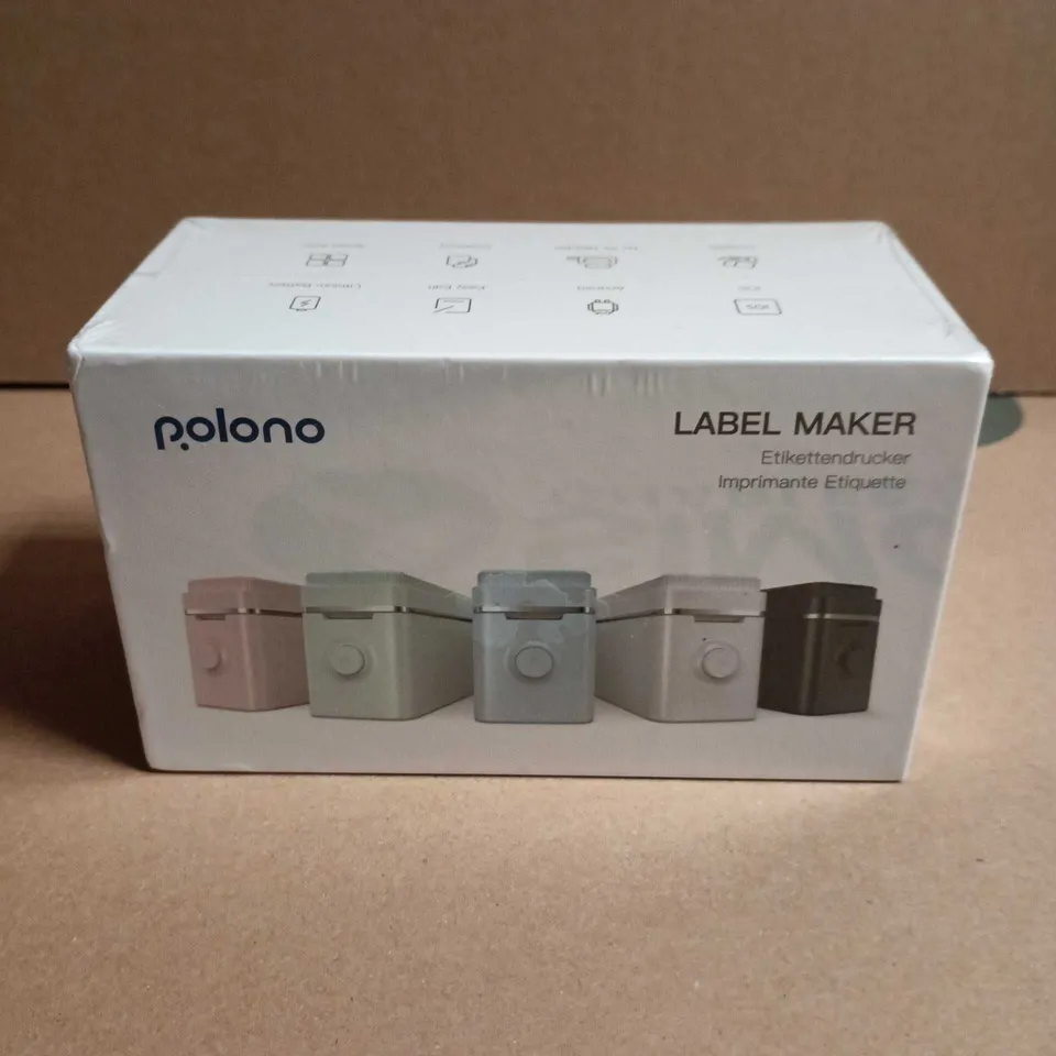 SEALED POLONO LABEL MAKER 