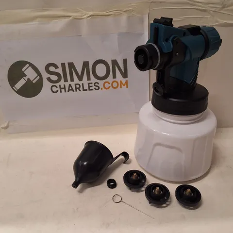 PAINT SPRAYER KIT WITH RESERVOIR AND 4 NOZZLES – INCLUDES FUNNEL & CLEANING NEEDLE