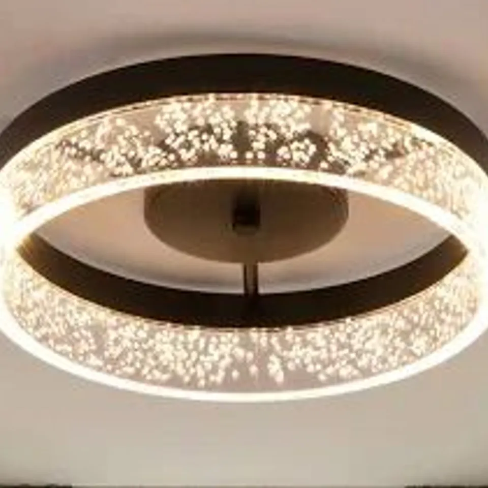 BOXED 1-LIGHT 29.6CM LED DIMMABLE FLUSH MOUNT