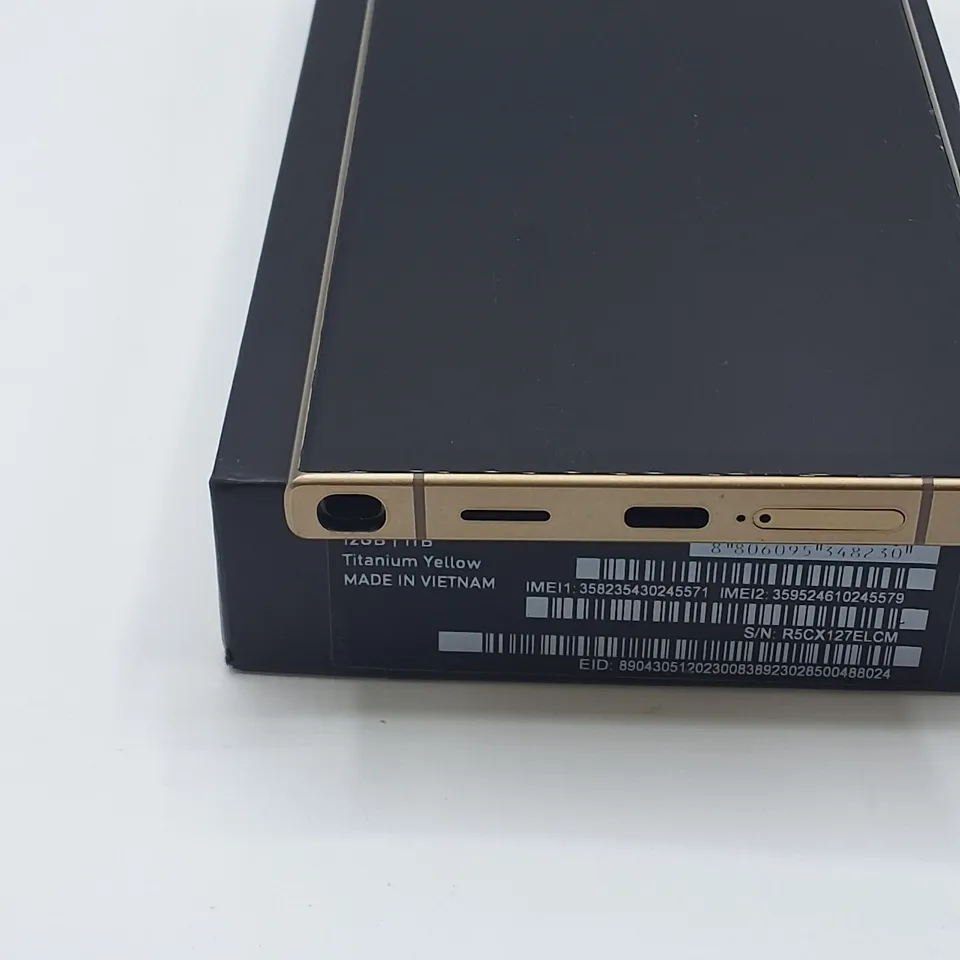 BOXED SAMSUNG GALAXY S24 ULTRA 12GB/1TB IN TITANIUM YELLOW - SM-S928B