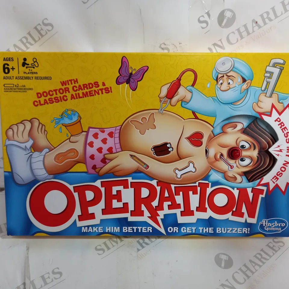 BOXED HASBRO GAMING OPERATION 