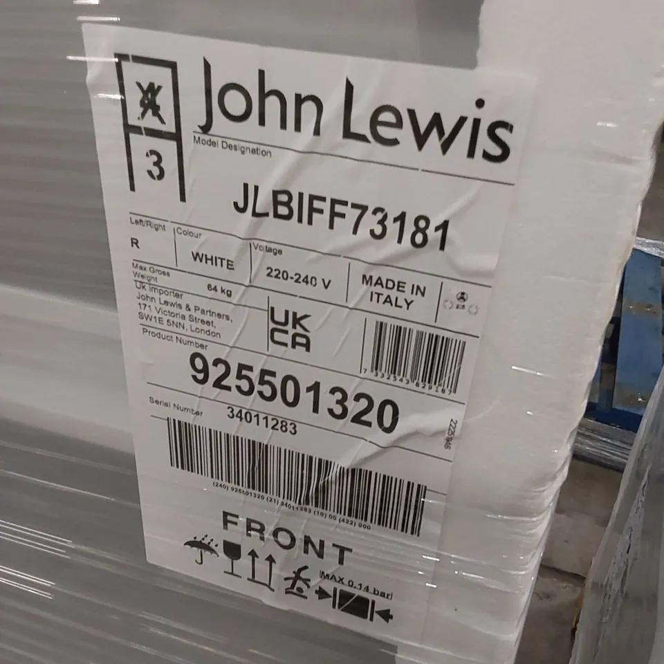 JOHN LEWIS JLBIFF73181 TALL FRIDGE FREEZER