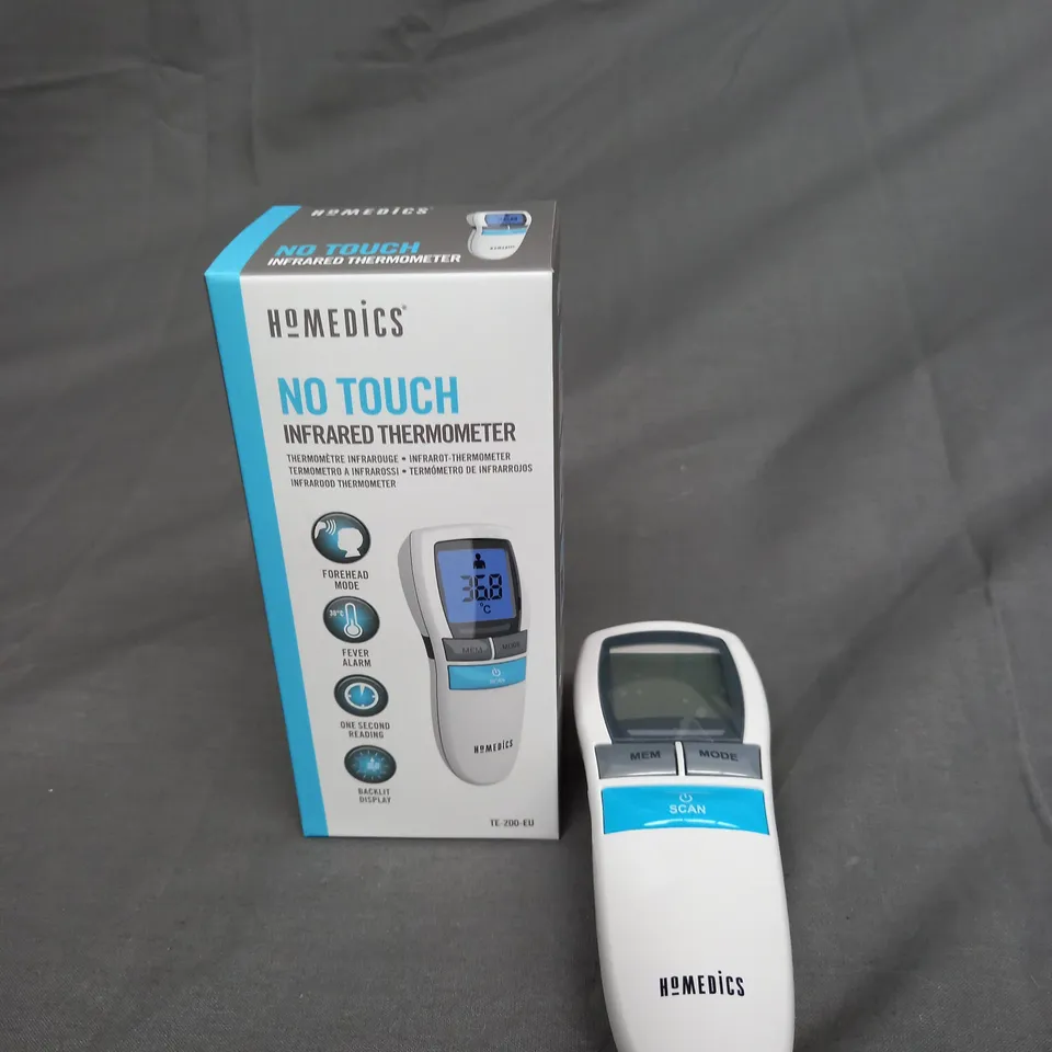 HOMEDICS NO TOUCH INFRARED THERMOMETER