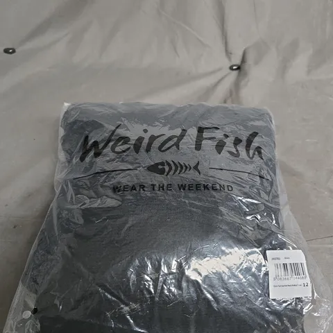 BAGGED WEIRD FISH EZZIE FAIR ISLE ROLL NECK DRESS - SIZE 12