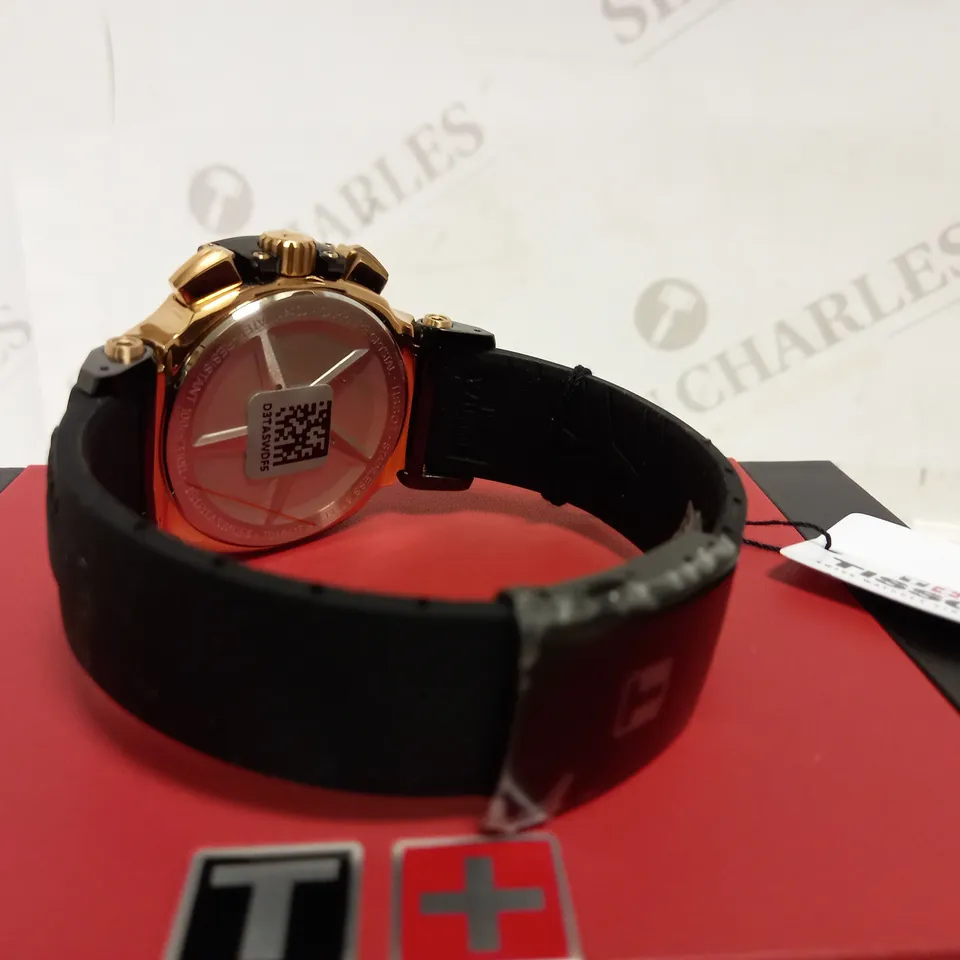 TISSOT CHRONOGRAPH ACRYLIC STRAP WATCH