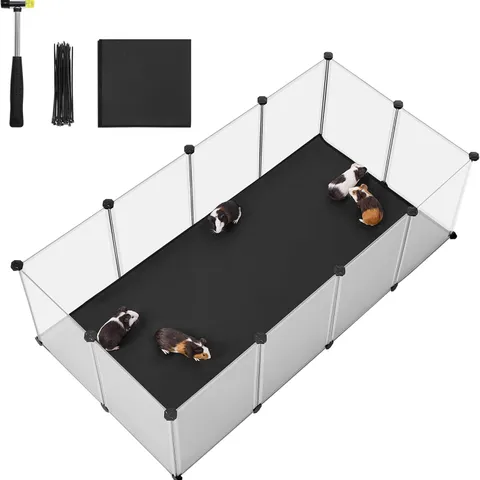 BOXED SONGMICS PET PLAYPEN WITH FLOOR