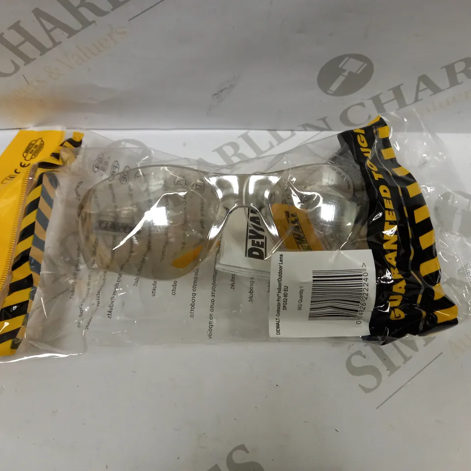 DEWALT CONTRACTOR PRO SAFETY GLASSES 