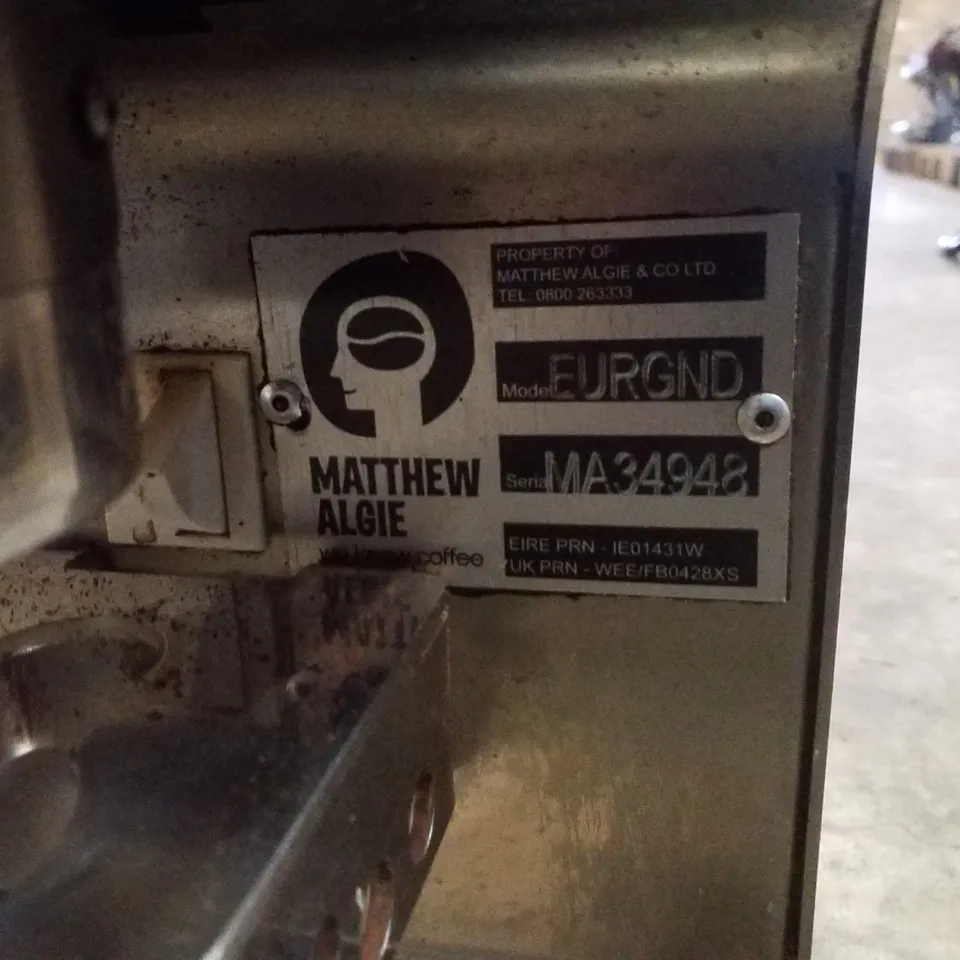 EUREKA EURGND MYTHOS COFFEE GRINDER