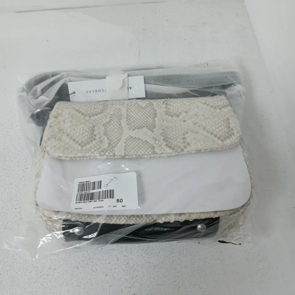 BAGGED KESTENBERG MEDIUM MULTIWAY BAG IN SNAKE