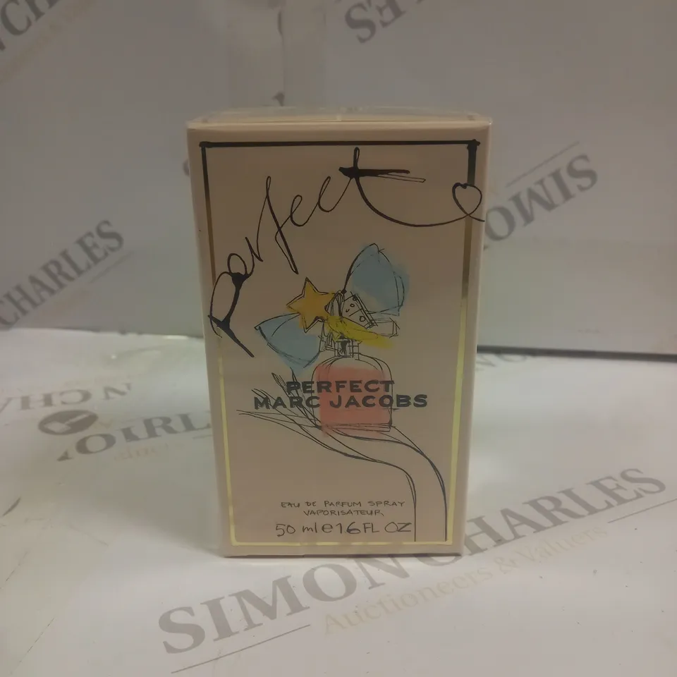 BOXED MARC JACOBS PERFECT EAU DE PARFUM SPRAY 50ML - SEALED 