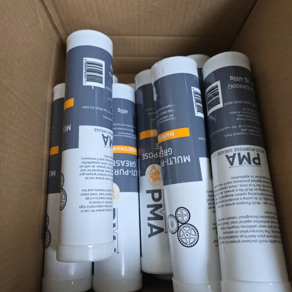 APPROXIMATELY 12 X PMA MAINTENANCE MULTI PURPOSE GREASE - 400G
