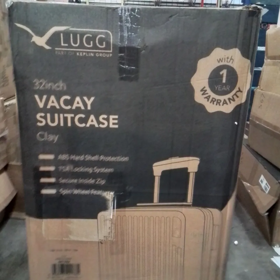 BOXED LUGG 32INCH VACAY SUITCASE CLAY