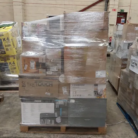 PALLET OF APPROXIMATELY 34 UNPROCESSED RAW RETURN HOUSEHOLD AND ELECTRICAL GOODS TO INCLUDE;