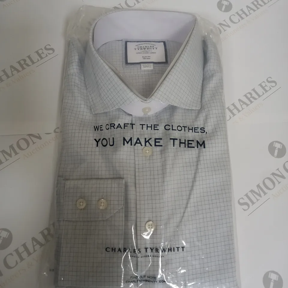 CHARLES TYRWHITT SLIM FIT SHIRT SIZE 16/38"