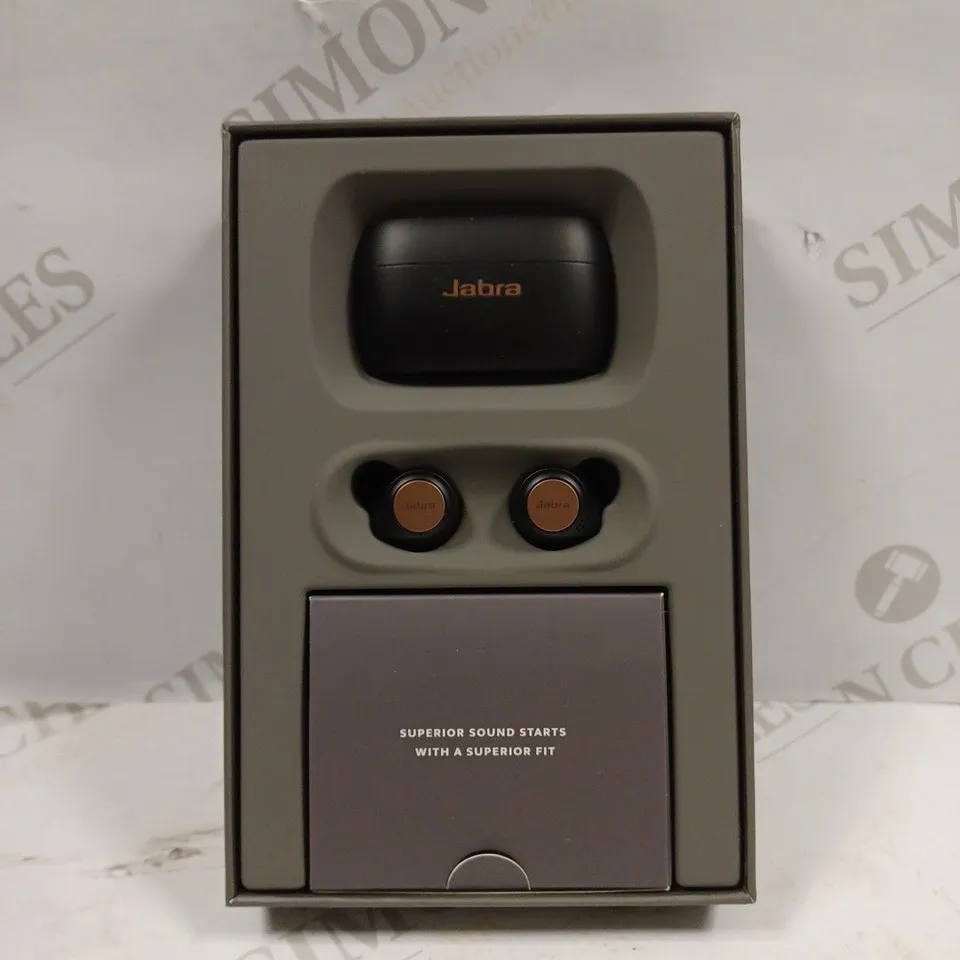 BOXED JABRA ELITE ACTIVE 75FT TRUE WIRELESS IN EAR BLUETOOTH EARBUDS IN COPPER BLACK 