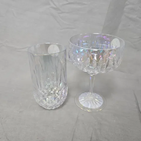 LARGE BOX OF ASSORTED PLASTIC CUPS