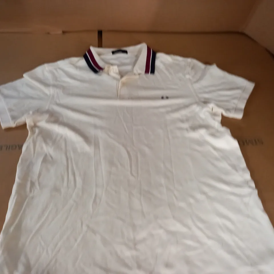 FRED PERRY CREAM POLO SHIRT - XL