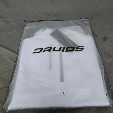 DRUIDS RAGLAN MIDLAYER – WHITE – UK SIZE L