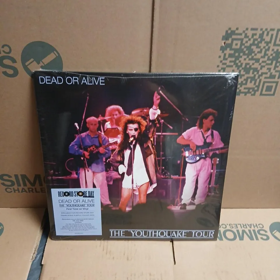 DEAD OR ALIVE – THE YOUTHQUAKE TOUR, FIRST TIME ON VINYL (RECORD STORE DAY EXCLUSIVE, TRANSLUCENT PURPLE VINYL)