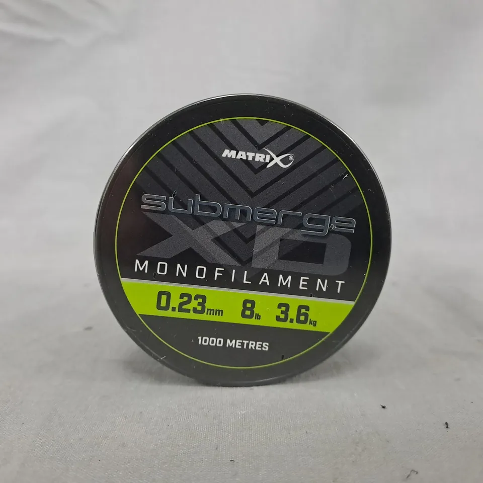 MATRIX SUBMERGE XD MONOFILAMENT FISHING LINE – 0.23MM, 8LB (3.6KG), 1000M