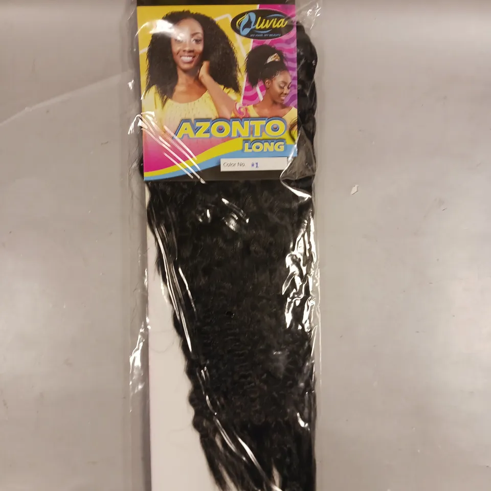 APPROXIMATELY 20 SEALED OLIVIA AZONTO LONG HAIR PIECES - #1