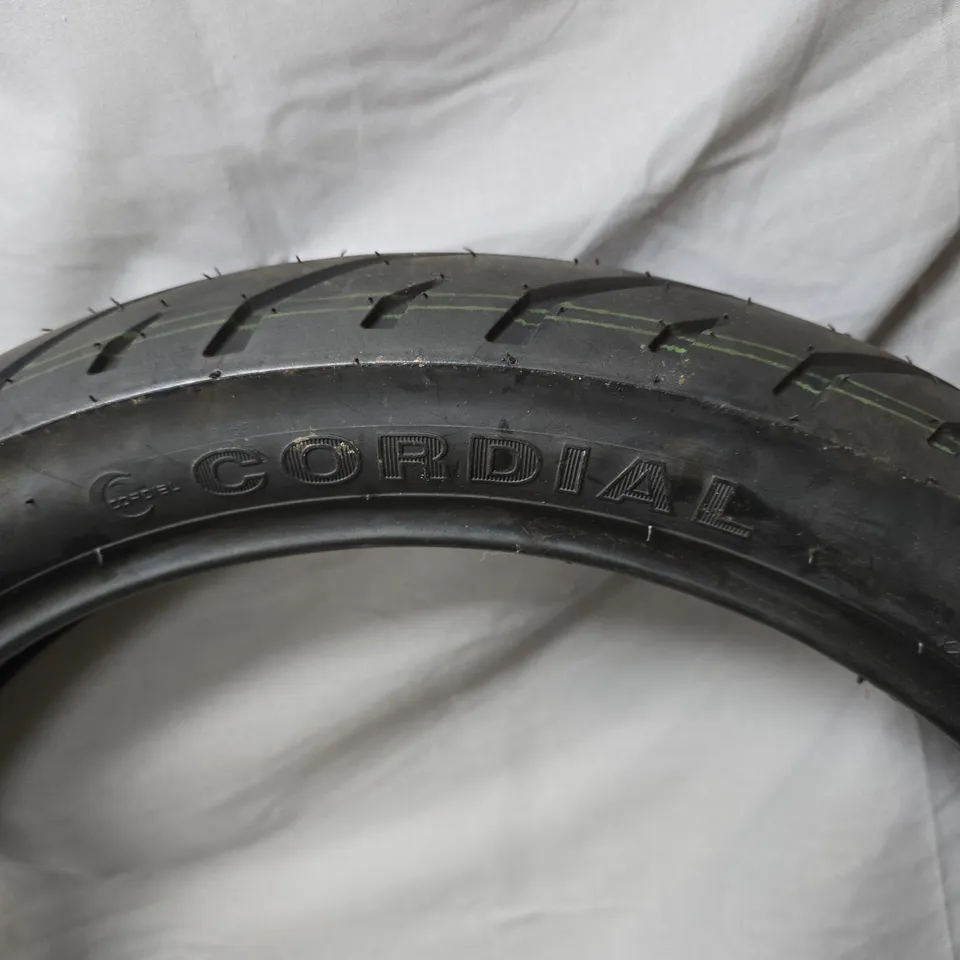 CORDIAL NYLON TREAD 3 PLIES SIDEWALL 2 PLIES 100/80-16 SPARE TYRE