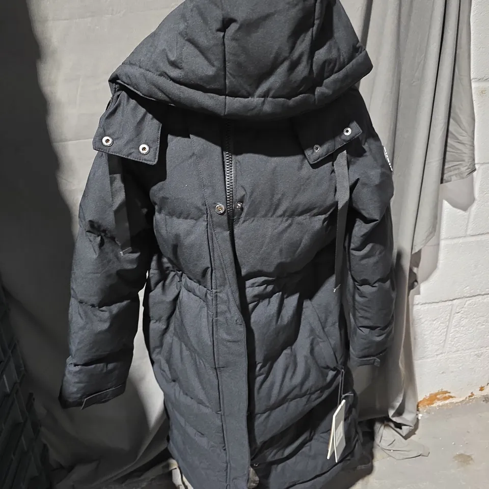 TRESPASS COLTER FEMALE RAINWEAR JACKET IN BLACK- MEDIUM