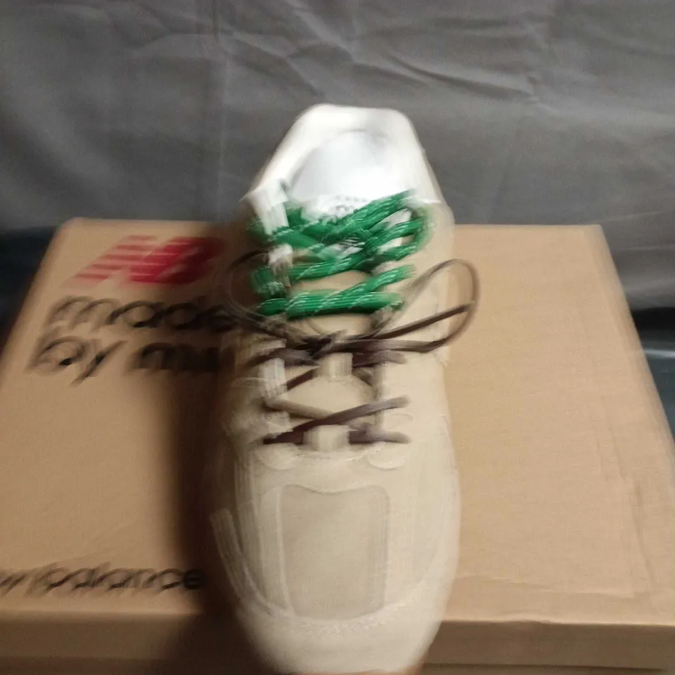 BOXED PAIR OF NEW BALANCE MIU MIU TRAINERS - SIZE 45