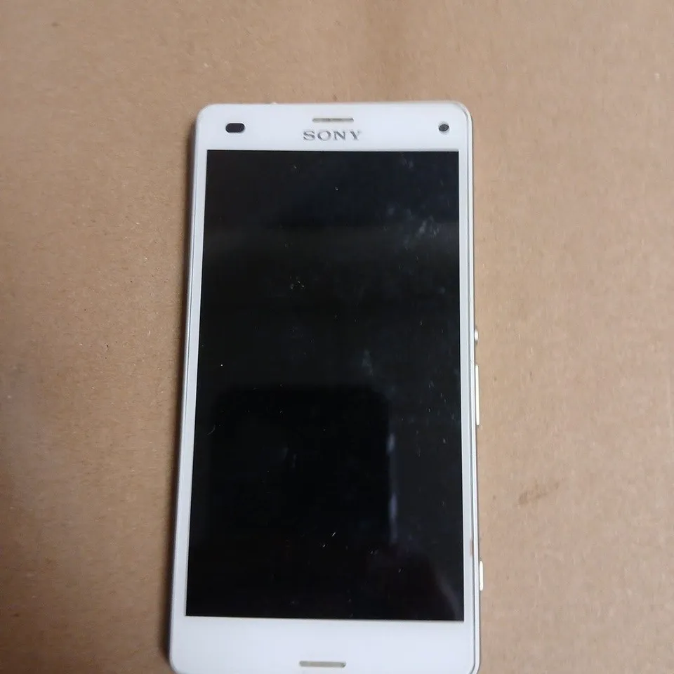 SONY XPERIA SMARTPHONE - WHITE - MODEL UNSPECIFIED 