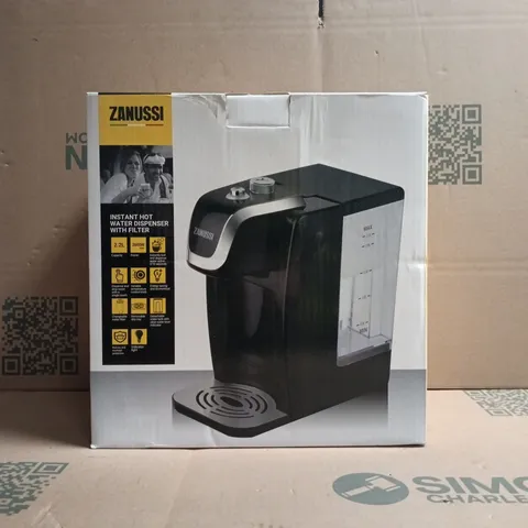 BOXED ZANUSSI 2600W 2.2L INSTANT HOT WATER DISPENSER