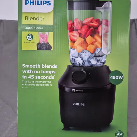 BOXED PHILIPS SERIES 3000 450W BLENDER