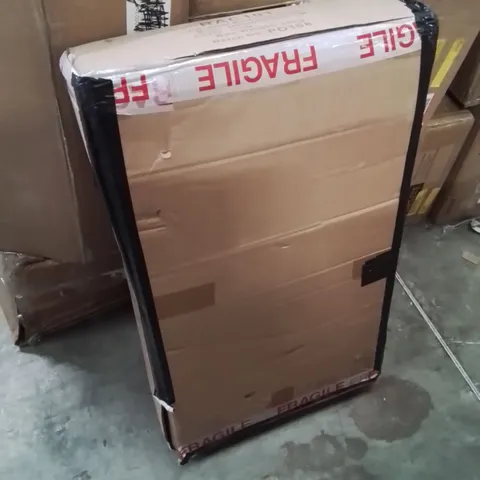 BOXED DEVINGO WOOD BEDSIDE TABLE CLAY 