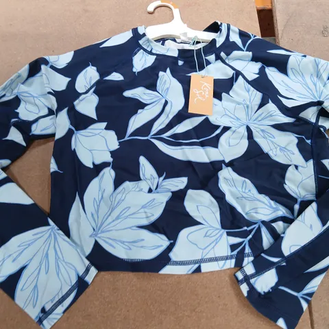 APPROXIMATELY 12 BRAND NEW KONA SOL BLUE SWIM TOPS