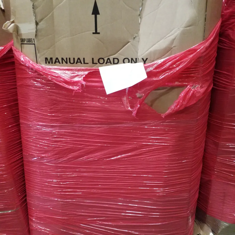 PALLET OF ASSORTED PRODUCTS INCLUDING 600MM TILE CUTTER, MOBILE AIR CONDITIONER, KIDS BICYCLE, 8 DRAWER CHEST OF DRAWERS 