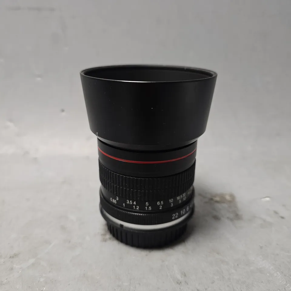 UNBRANDED MANUAL FOCUS CAMERA LENS 85MM F1.8