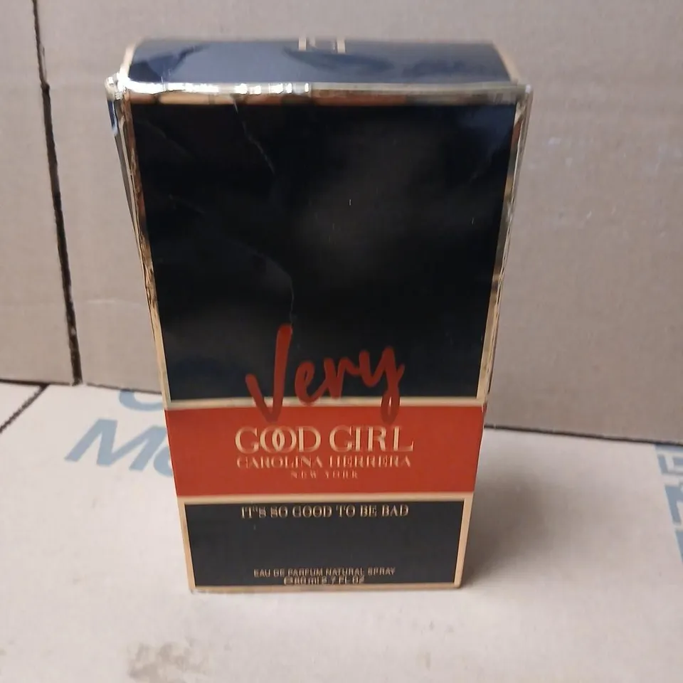 BOXED CAROLINA HERRERA VERY GOOD GIRL EAU DE PARFUM 80ML
