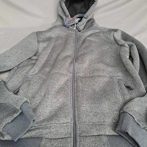 MOUNTAIN WAREHOUSE THERMAL ISOTHERM HOODIE IN GREY - MEDIUM