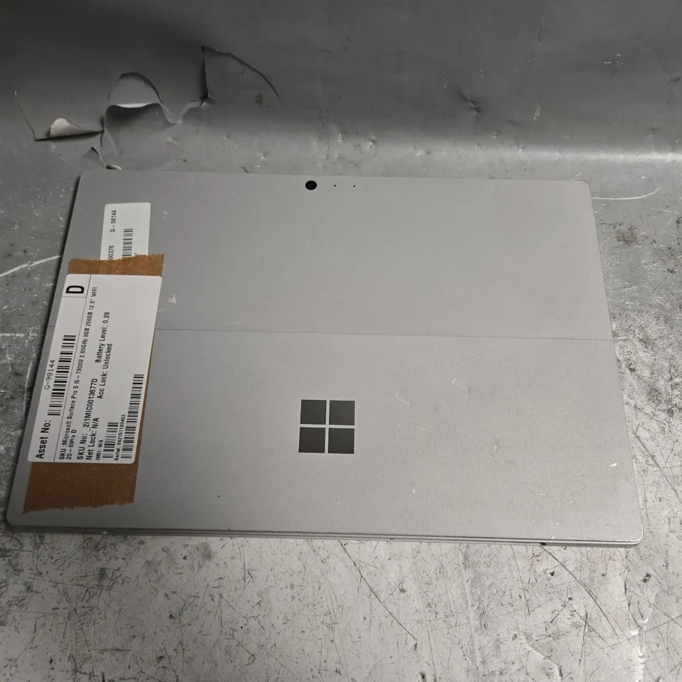 MICROSOFT SURFACE PRO 5 TABLET 