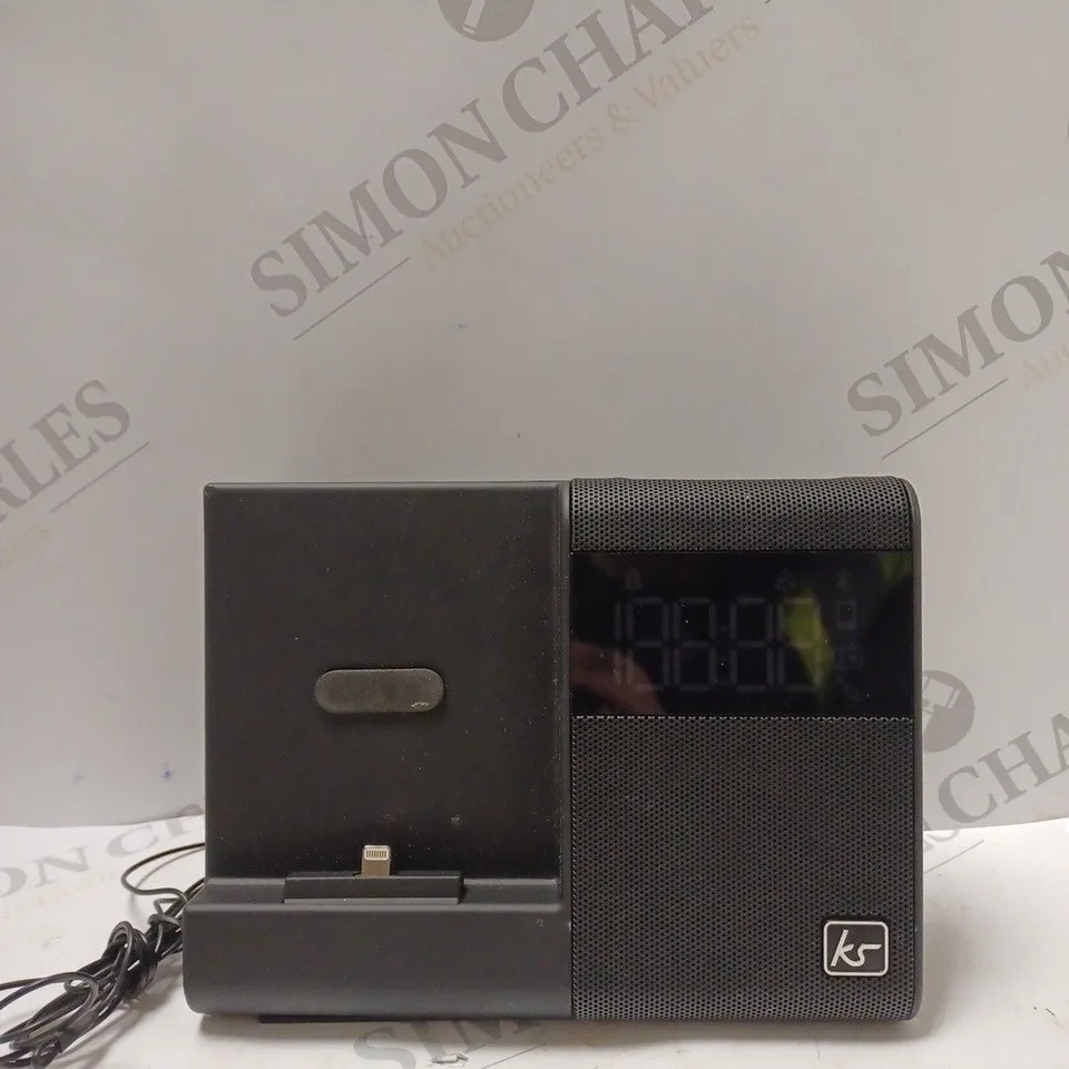 KITSOUND XDOCK QI CLOCK STAND