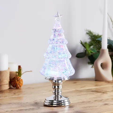 OUTLET M BY JULIEN MACDONALD 35CM CHRISTMAS TREE WATER SPINNER