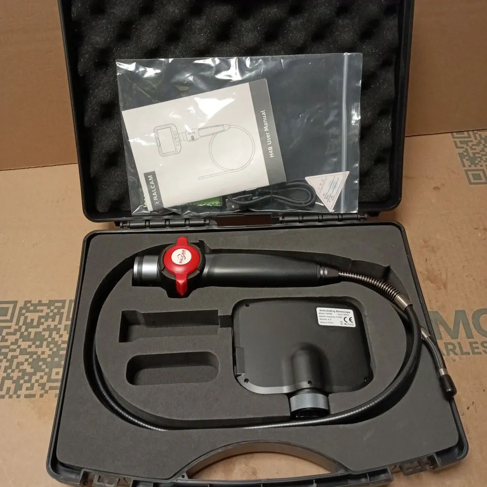 ARTICULATING BORESCOPE WITH 4.3 INCH MONITOR – MODEL H408B (H4B)