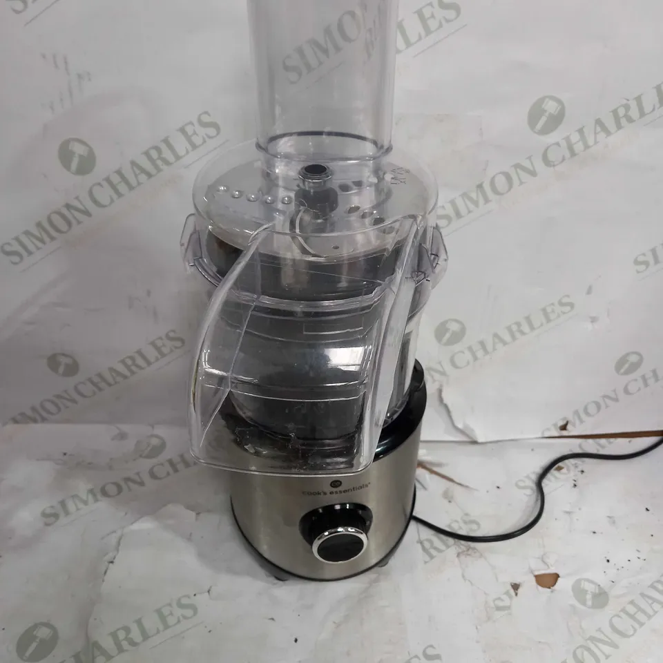 COOK'S ESSENTIALS 400ML COMPACT DOUBLE BLADE FOOD PROCESSOR